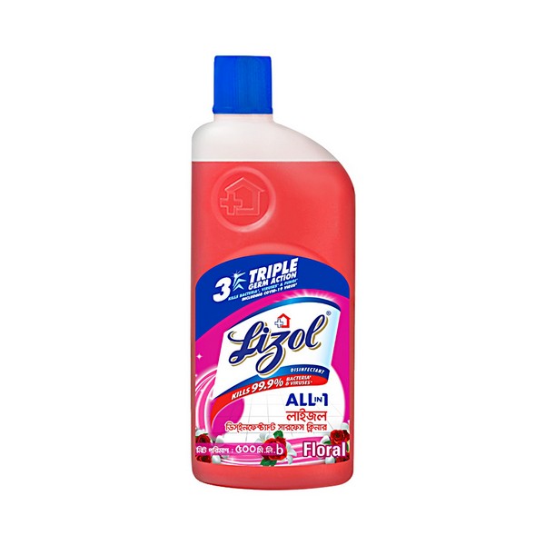 Lizol Disinfectant Surface & Floor Cleaner Floral