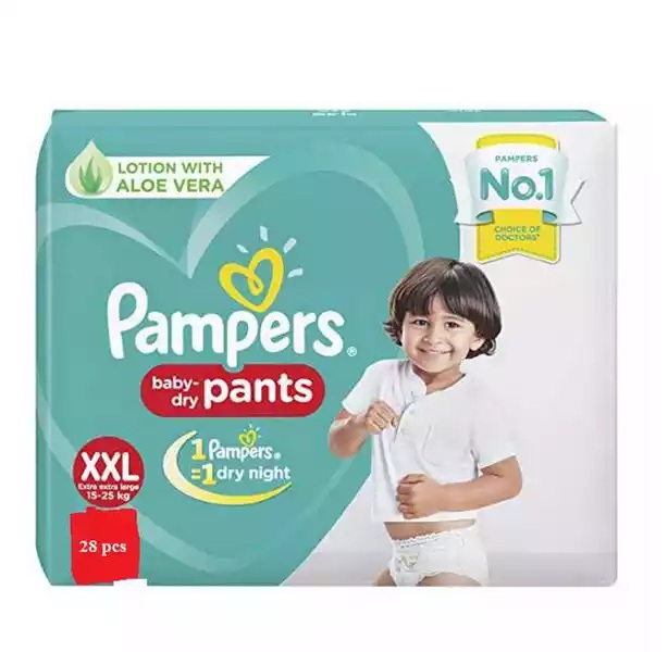 Pampers Baby Dry Pants Diaper XXL 15-25